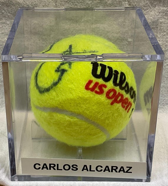 テニス カルロス・アルカラス 直筆サイン入り 写真 2L Amazon.co.jp: カルロス アルカラス テニス 2023 Leaf 直筆
