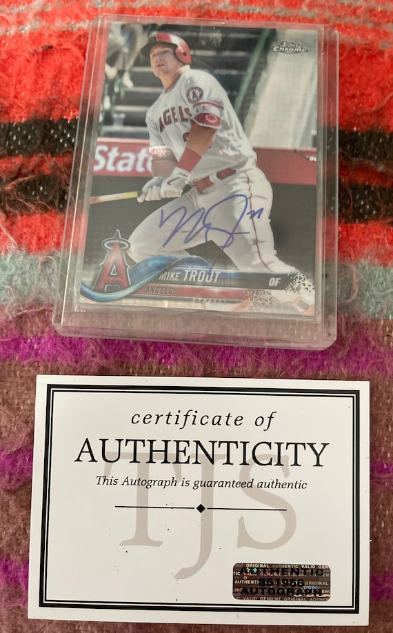 Mike trout マイク・トラウト 直筆サイン カード BGS9.5 Mike trout マイク・トラウト 直筆サイン カード BGS9.5 Mike trout