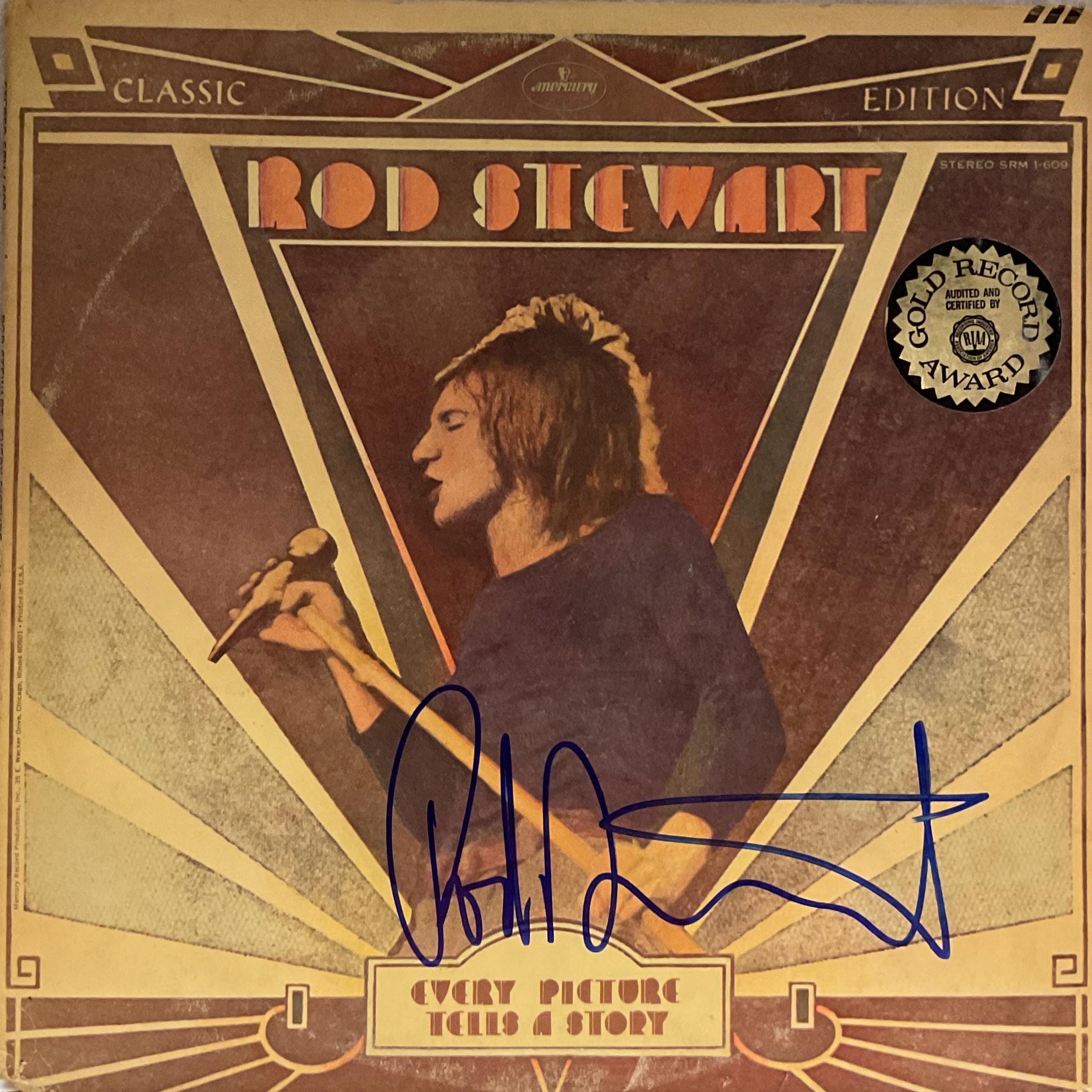 ロッド・スチュワート 直筆サイン入り レコード Rod Stewart 【公式通販】