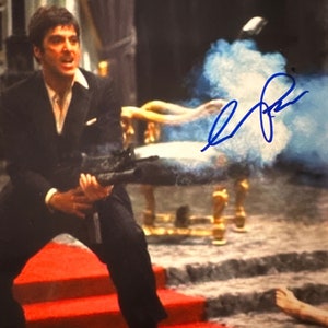 AL Pacino Signed Scarface Photo 8.5x11 Hand Signed Autographed