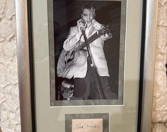 バーバラ・ハーン・スミス、エルヴィス・プレスリーの4.5x5写真に