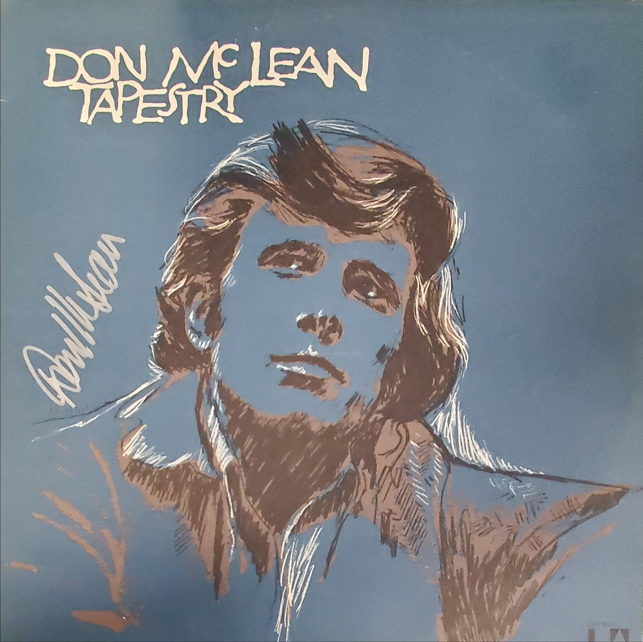 Don McLean Tapestry Record Album Autographed by Etsy