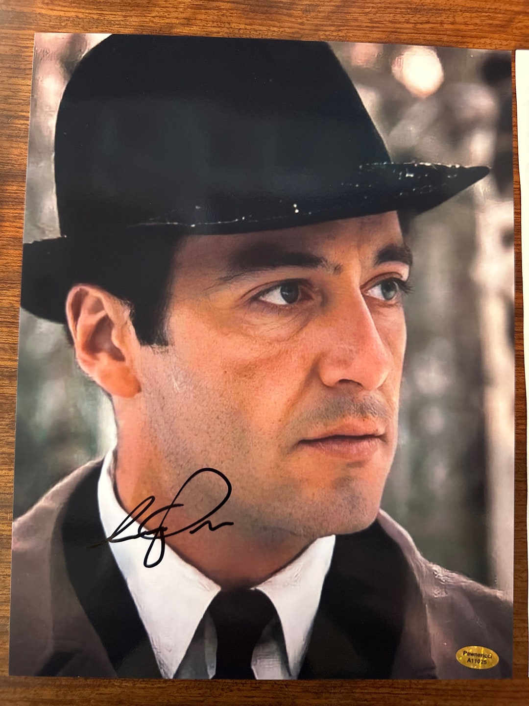 AL Pacino the Godfather 8.5x11 Hand Signed Autographed Photograph LOA