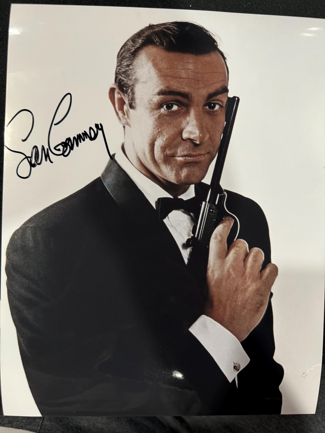 ショーン・コネリー直筆サイン入り超大型写真… ショーン・コネリーと