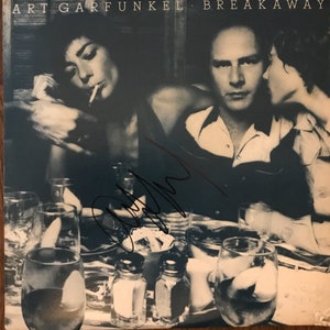 Art Garfunkel  Breakaway Record Album Autographed Hand Signed By Art In Black Sharpie w/ LOA
