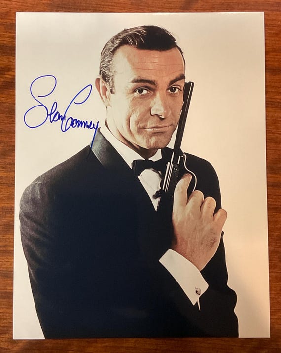 Sean Connery （ショーン・コネリー）の直筆サイン（鑑定書付き） Sean Connery ショーン コネリー 直筆サイン PHOTO. | 007