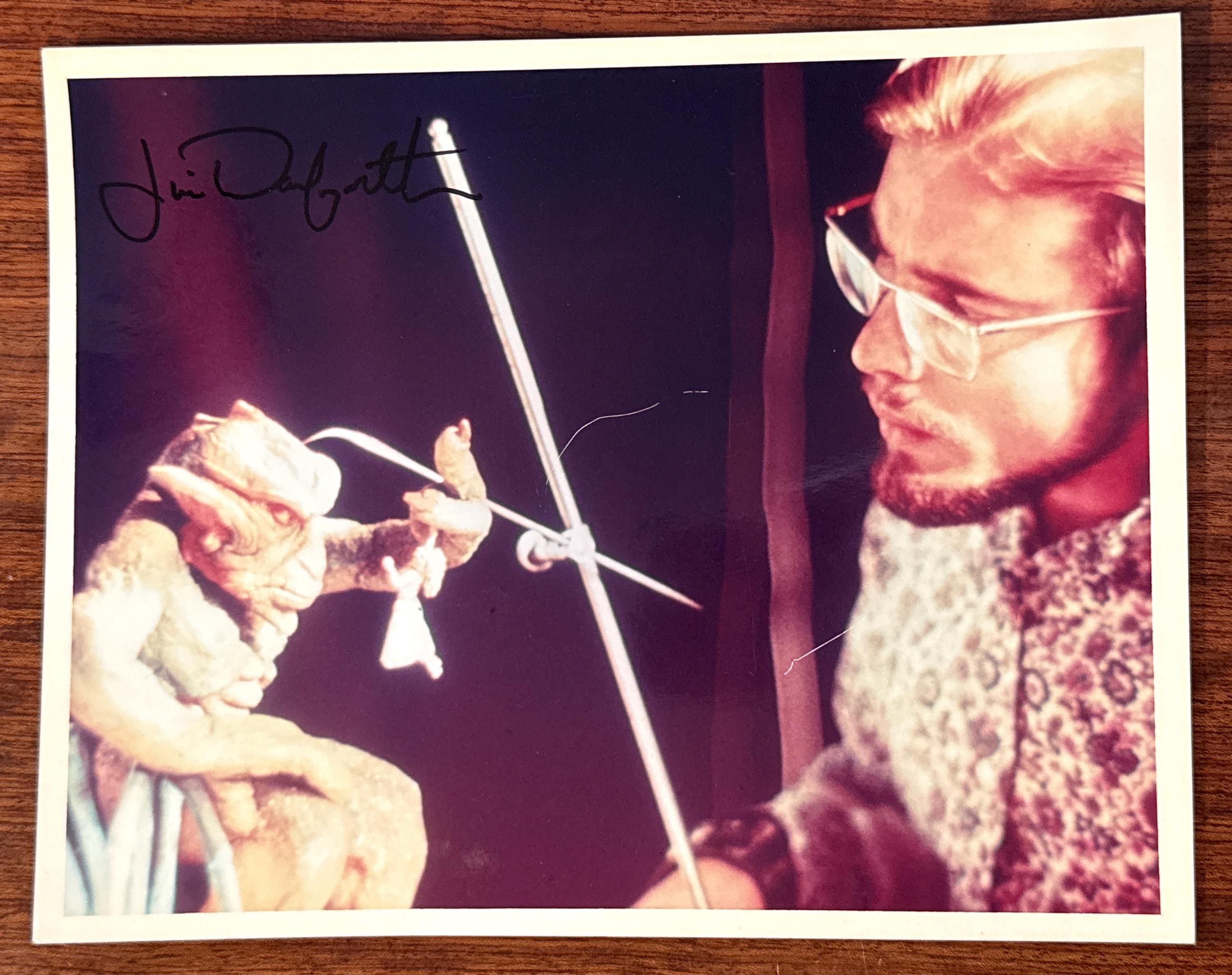 Jim Danforth - American Stop-motion Animator - Hand-signed