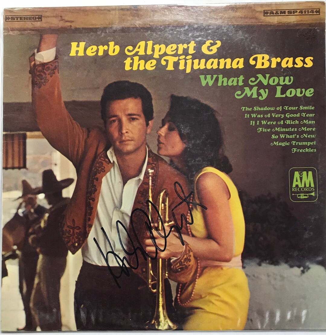Herb Alpert & the Tijuana Brass What Now My Love Record Album Hand