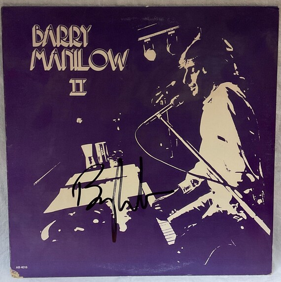 バリー・マニロウ（Barry Manilow） 自筆サイン 【公式通販】