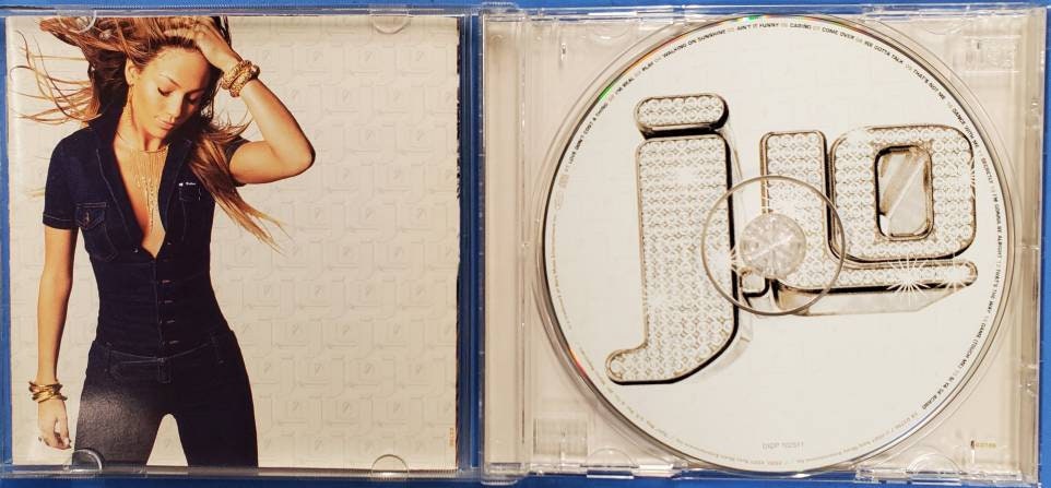 ジェニファー ロペス「J.Lo」CD ジェニファー ロペスの直筆