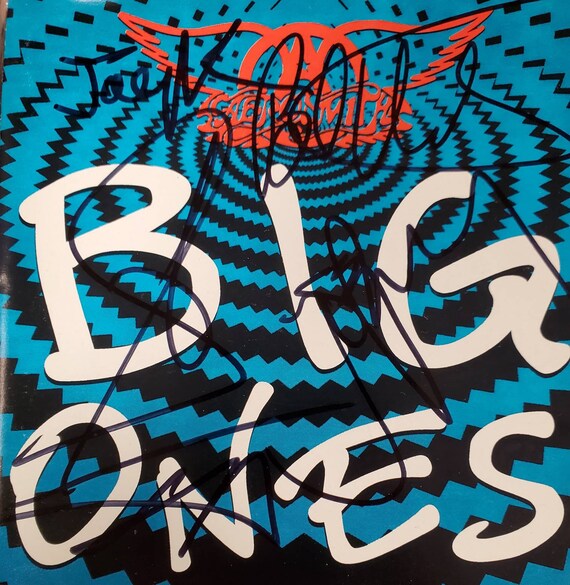 Aerosmith 'big Ones' CD: 5x Hand-signed Autographed Album (LOA) - Etsy