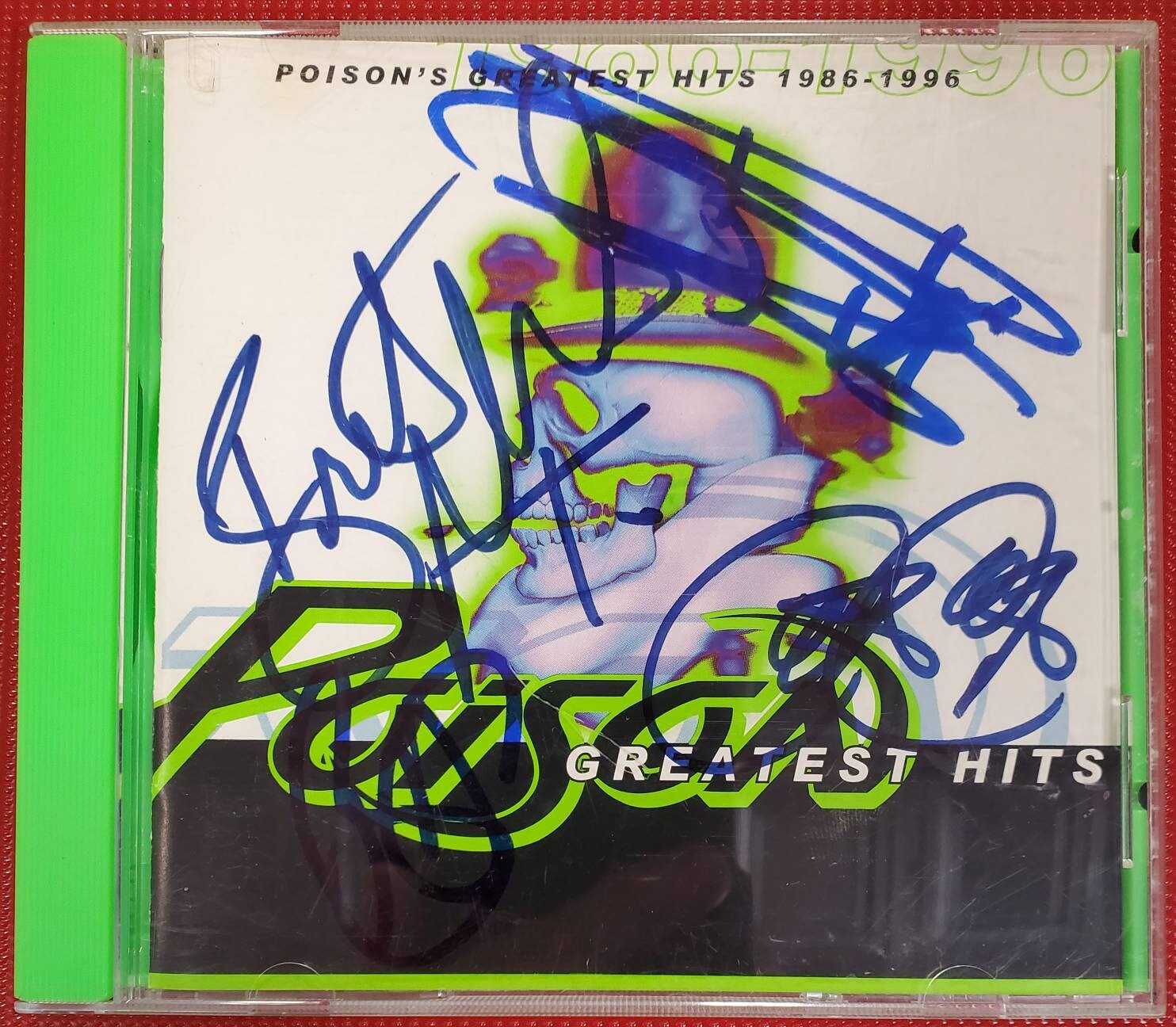 Poison's Greatest Hits CD: Signed by All 4 Band Members W/ LOA - Etsy