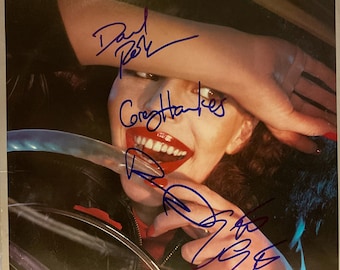 The Cars &quot;Self-Titled Album&quot; LP Record Hand-Signed Autographed by Ric Ocasek, Elliot Easton, Greg Hawkes & David Robinson w/ LOA