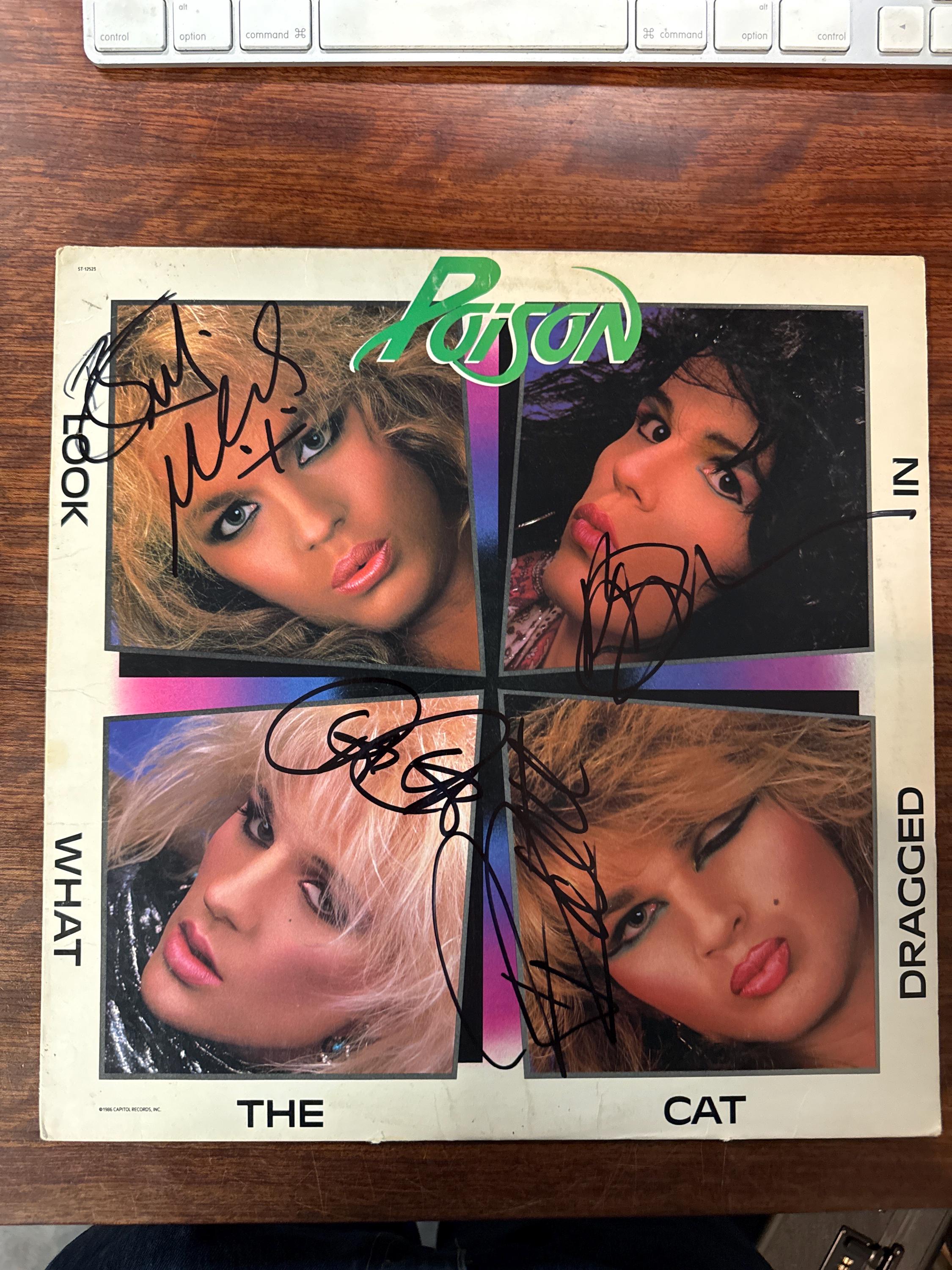 Signed Poison Album - Etsy