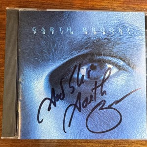 Garth Brooks Fresh Horses CD Hand Signed Autographed by Garth Brooks W/ LOA
