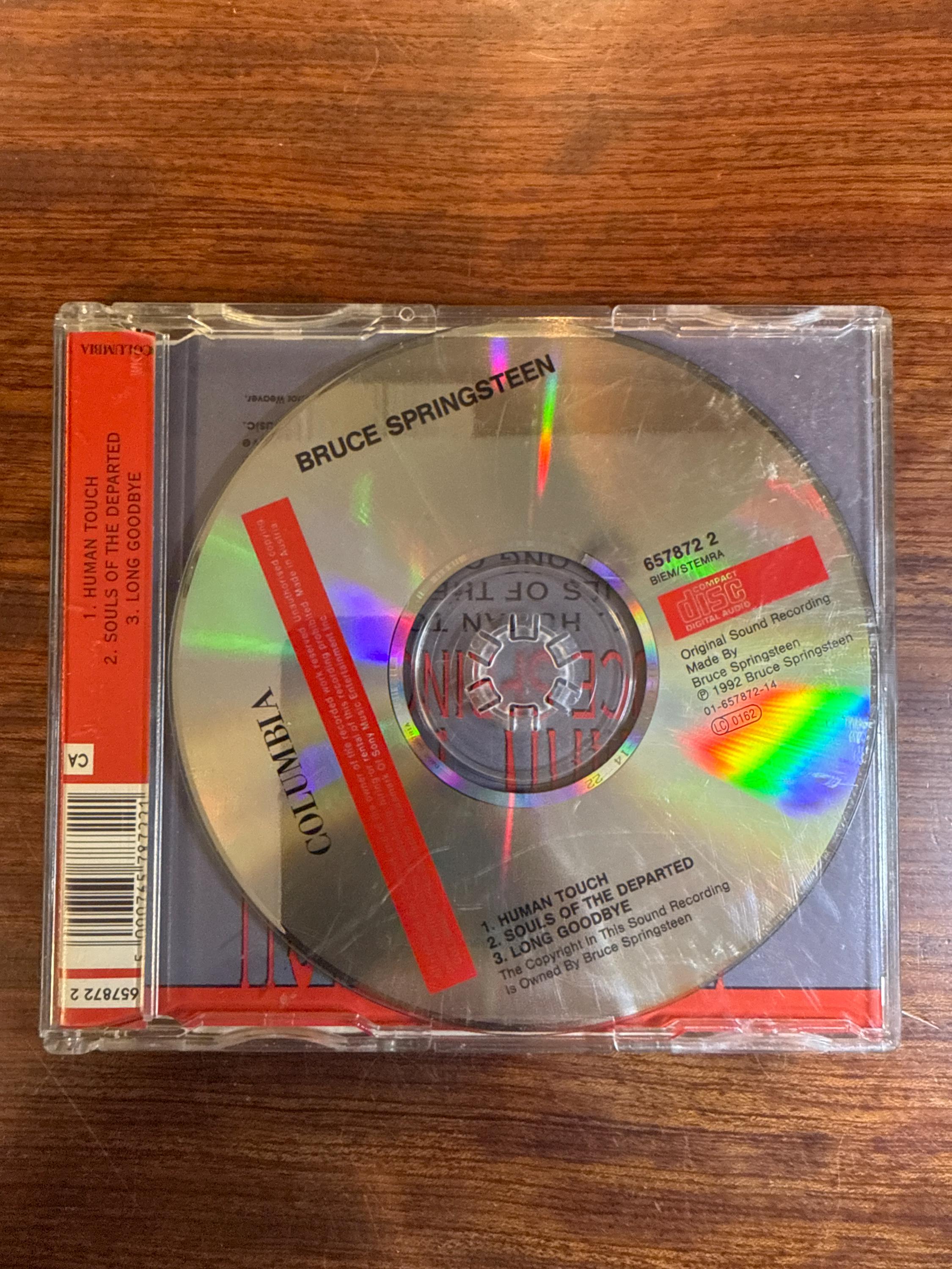 FT N.W.U アルバム サイン入り ブルース・スプリングスティーン『ヒューマン・タッチ』サイン入りCD