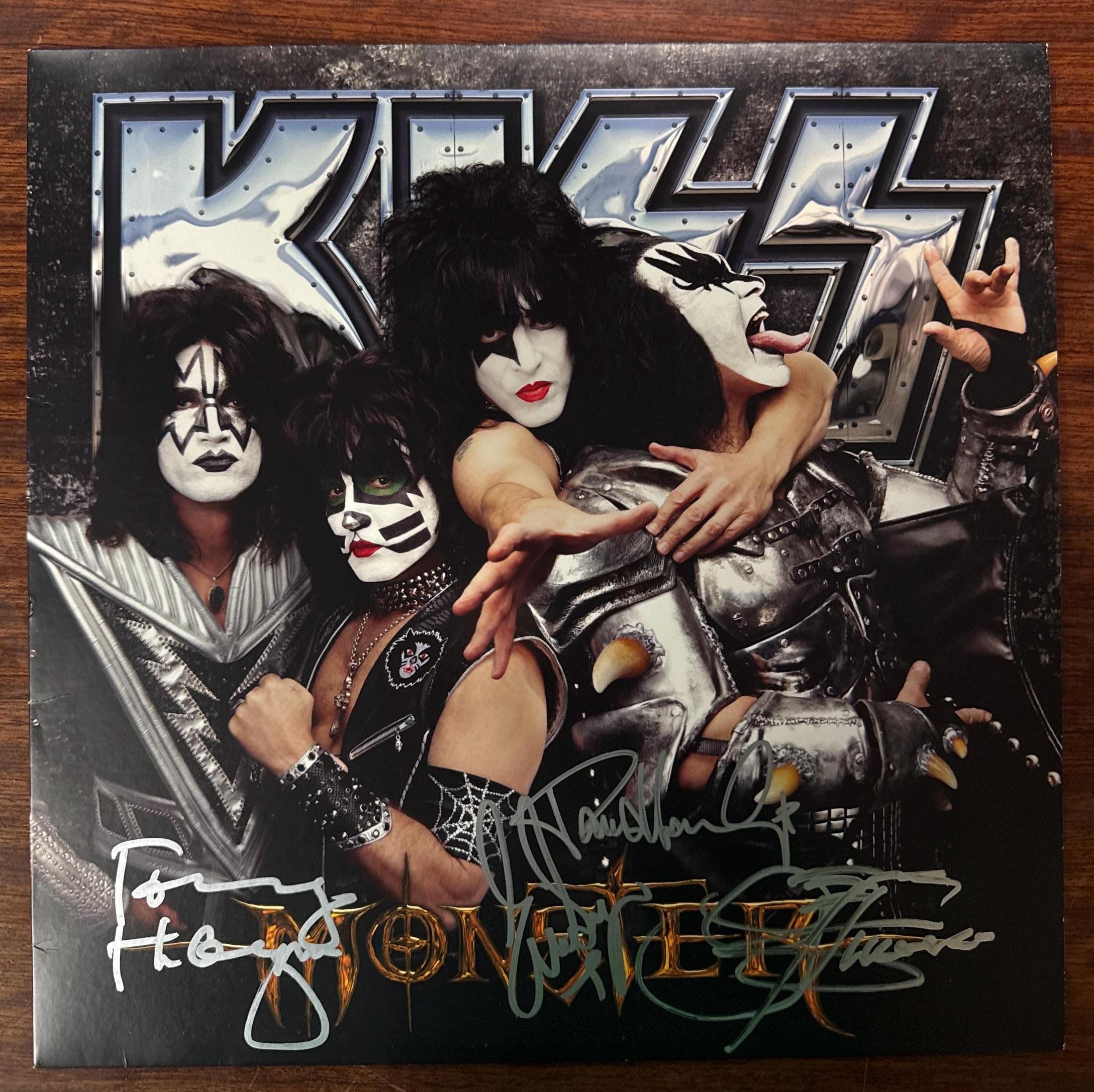 Kiss Album Signed - Etsy