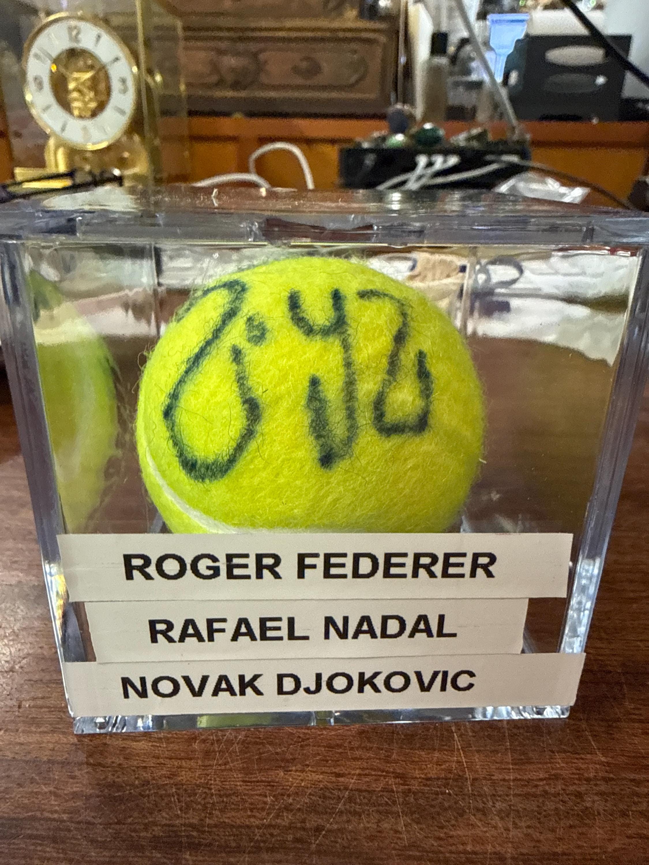 Roger federer signed tennis ball - Etsy 日本