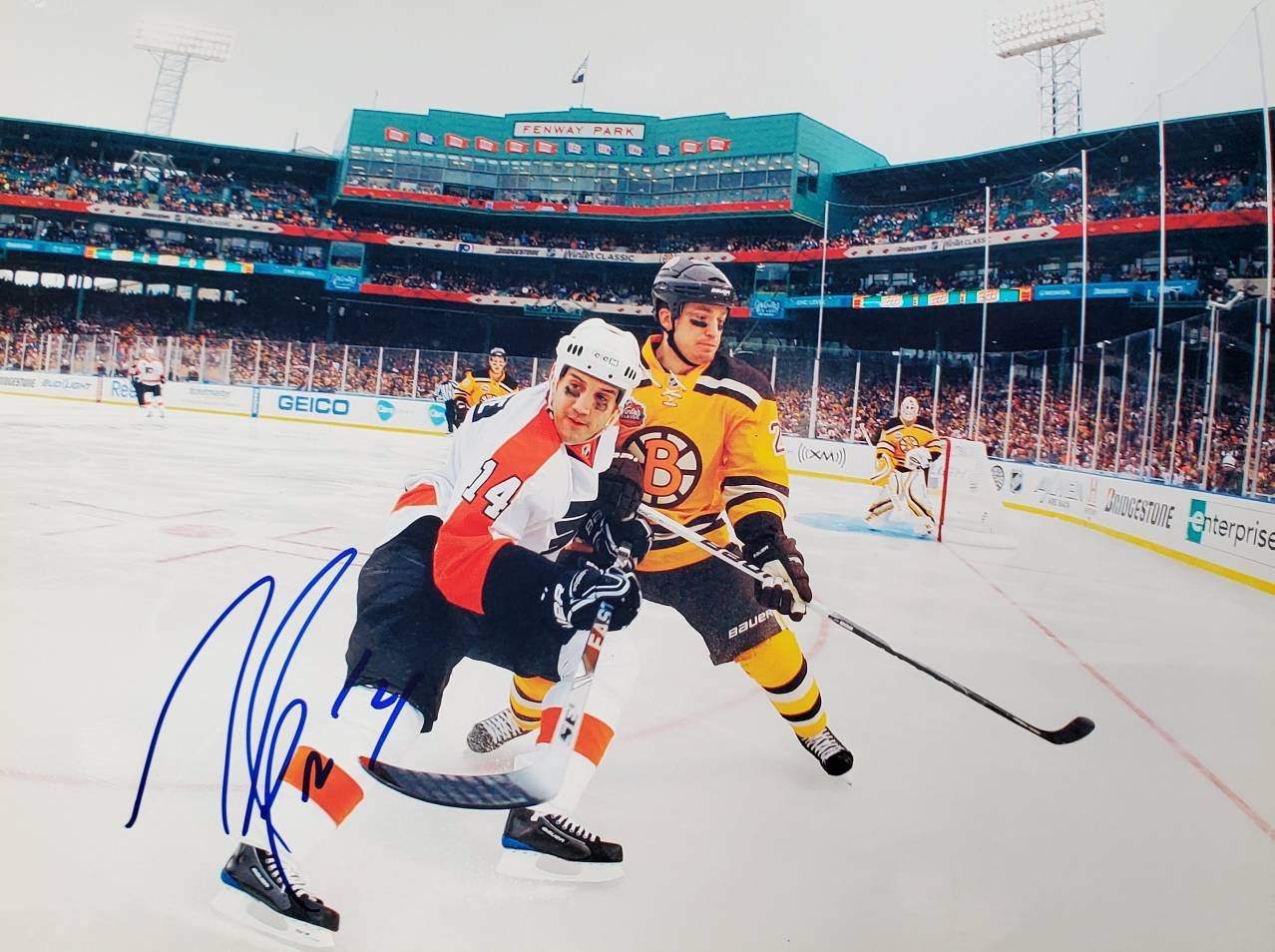 Ian Laperriere Autographed Signed Photo - Philadelphia Flyers - Autographs