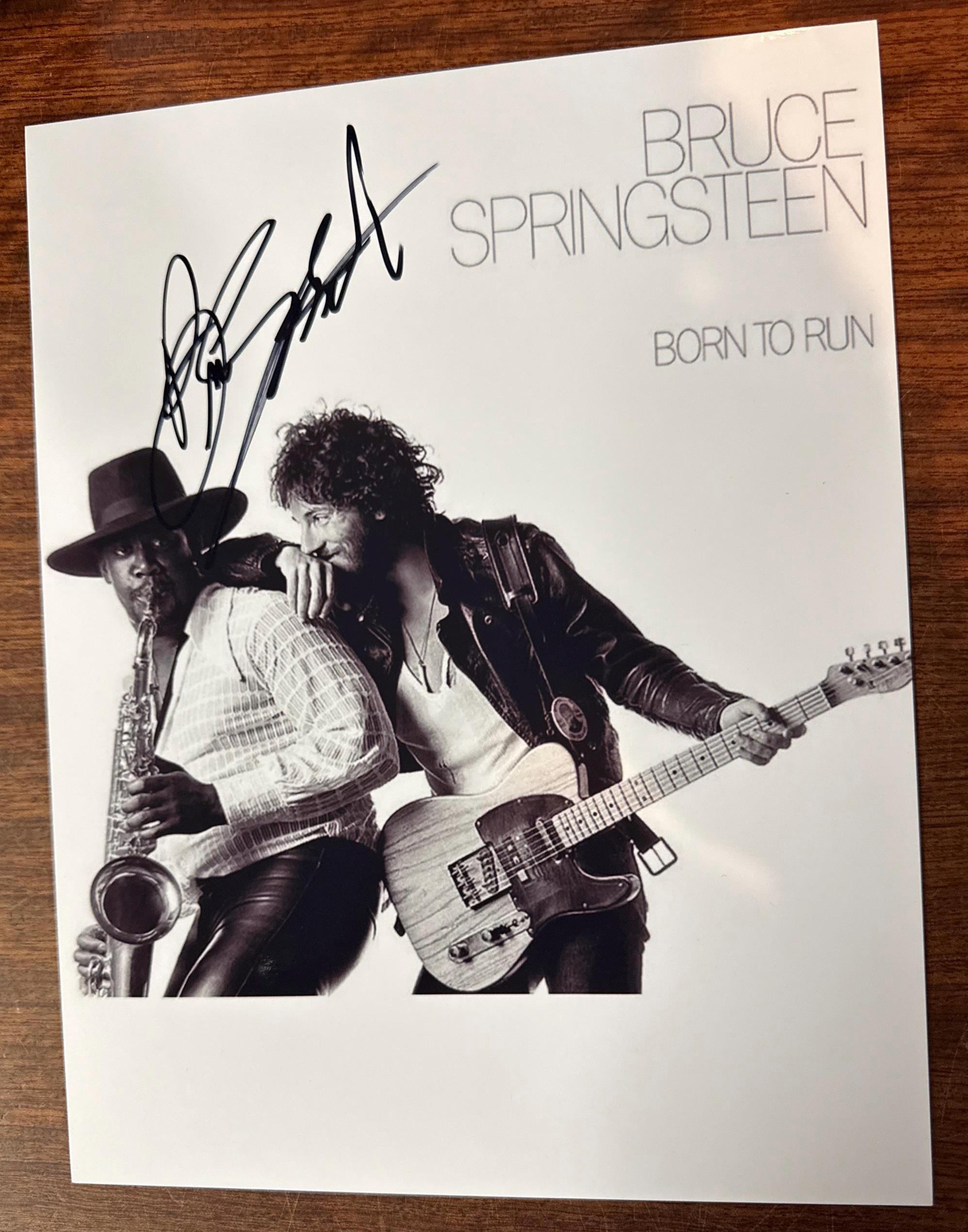 【超貴重】直筆サイン　ポール&ブルーススプリングスティーン Bruce springsteen signed - Etsy 日本