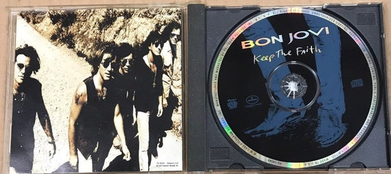 Bon Jovi 'keep the Faith' CD: Hand Signed Autograph, LOA - Etsy