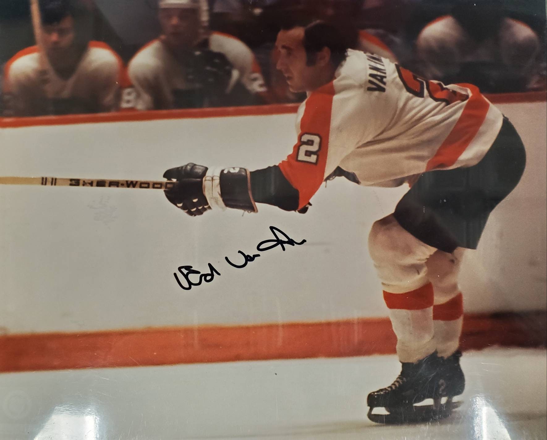 Bill Barber Philadelphia Flyers 1974/5 Stanley Cup Autograph