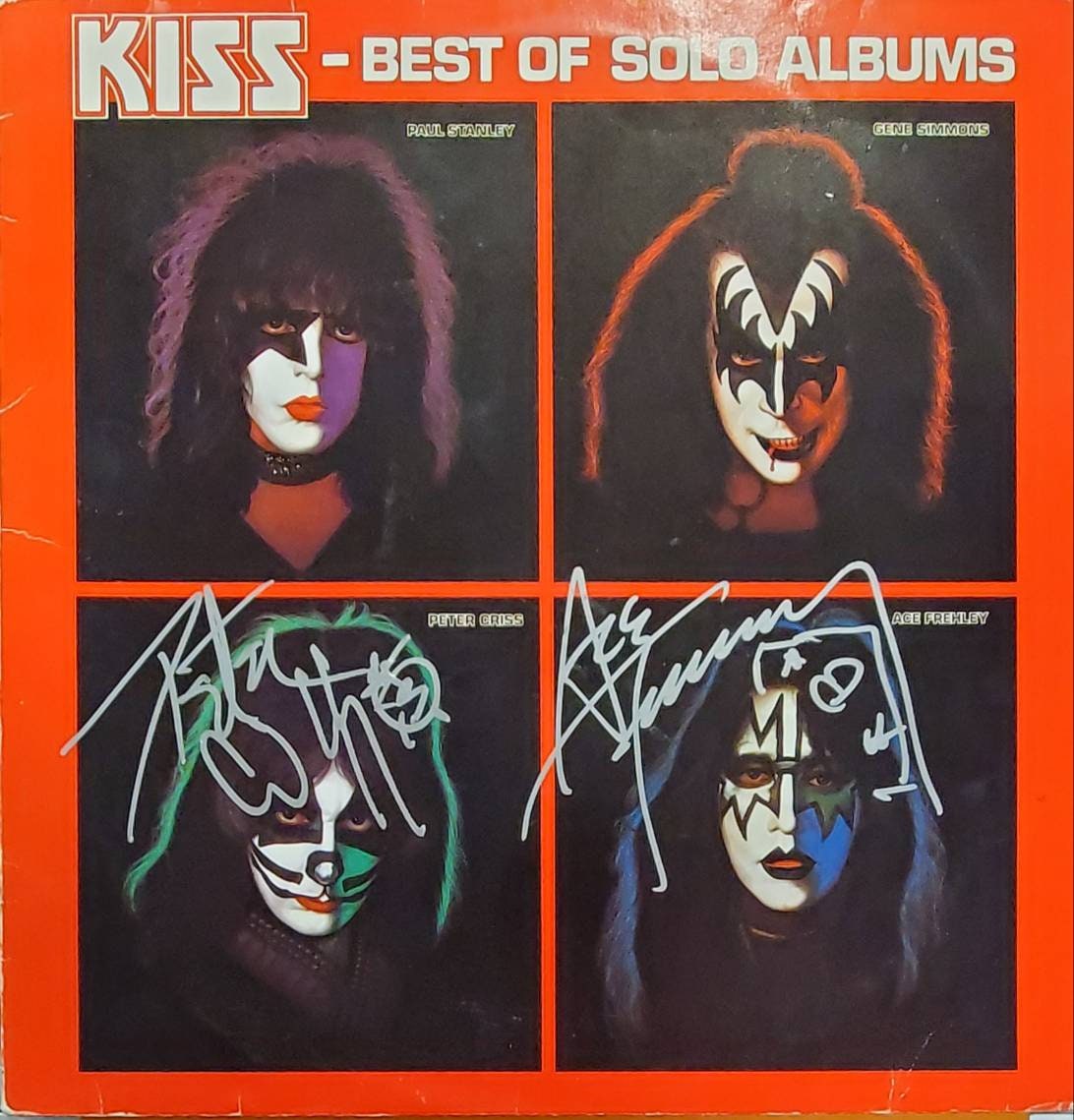 KISS Ace Frehley 2001年直筆サインフォトフレ－ム