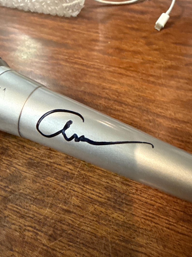 Ariana Grande Hand Signed Autographed Microphone in Black Ink W/ LOA ...