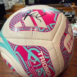 Kylian Mbappé France autographed Hand Signed FIFA 2026 world cup signed ball size 4 Trionda