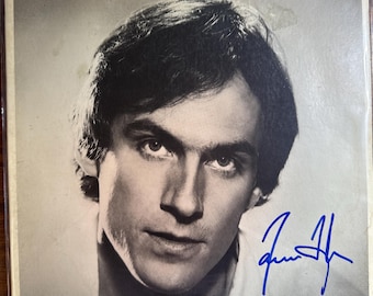 James Taylor JT LP Record Album Hand Signed Autograph by James Taylor In Blue Sharpie LOA