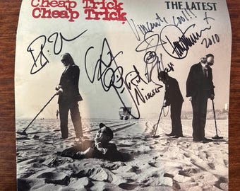 チープ・トリック・バンドの直筆サイン入り写真 - ロビン