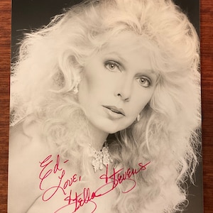 Stella Stevens &quot;Attrice americana&quot; Foto autografata a mano 8&quot;x10&quot; con LOA