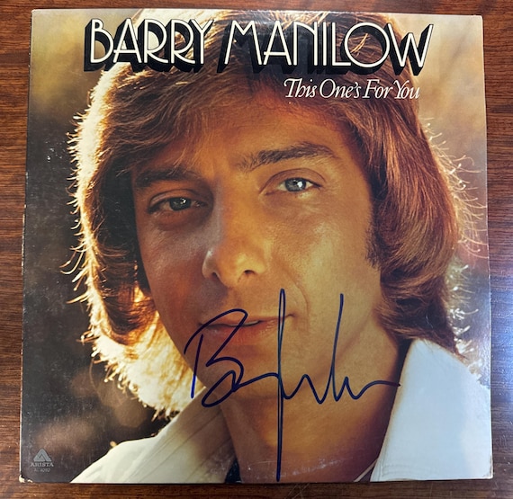 バリー・マニロウ（Barry Manilow） 自筆サイン バリー・マニロウ