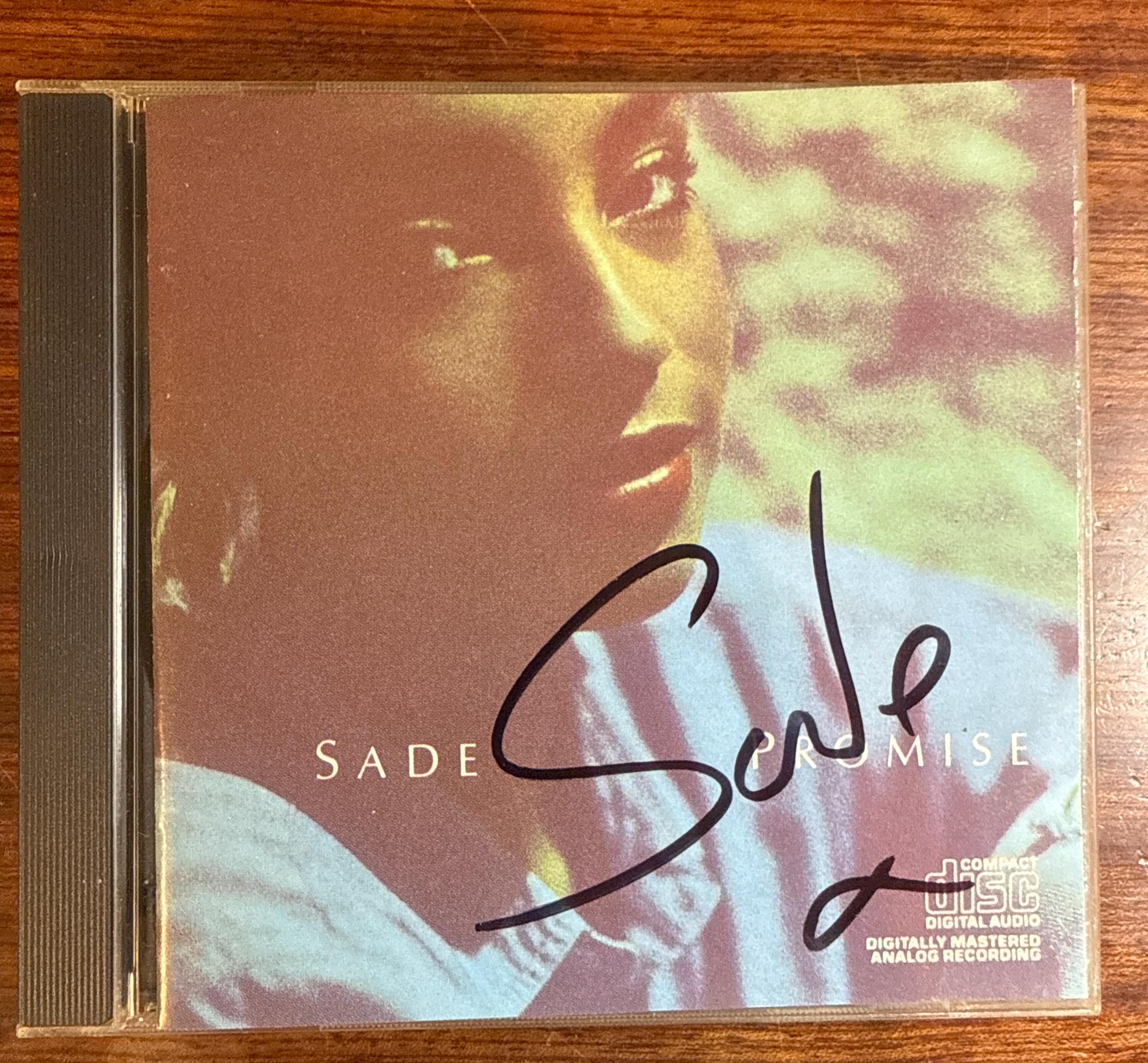 Sade Promise CD Hand Signed Autographed by Sade W/ LOA - Etsy