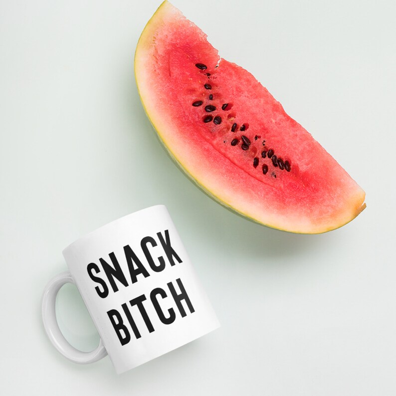 Snack Bitch mug, Funny Mom gift, Toddler mom gift, mugs for moms, quarantine gift image 5