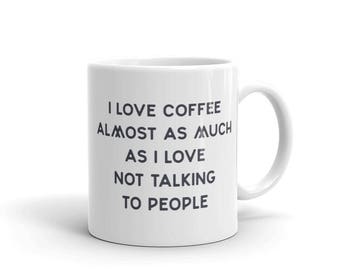 Introvert coffee mug