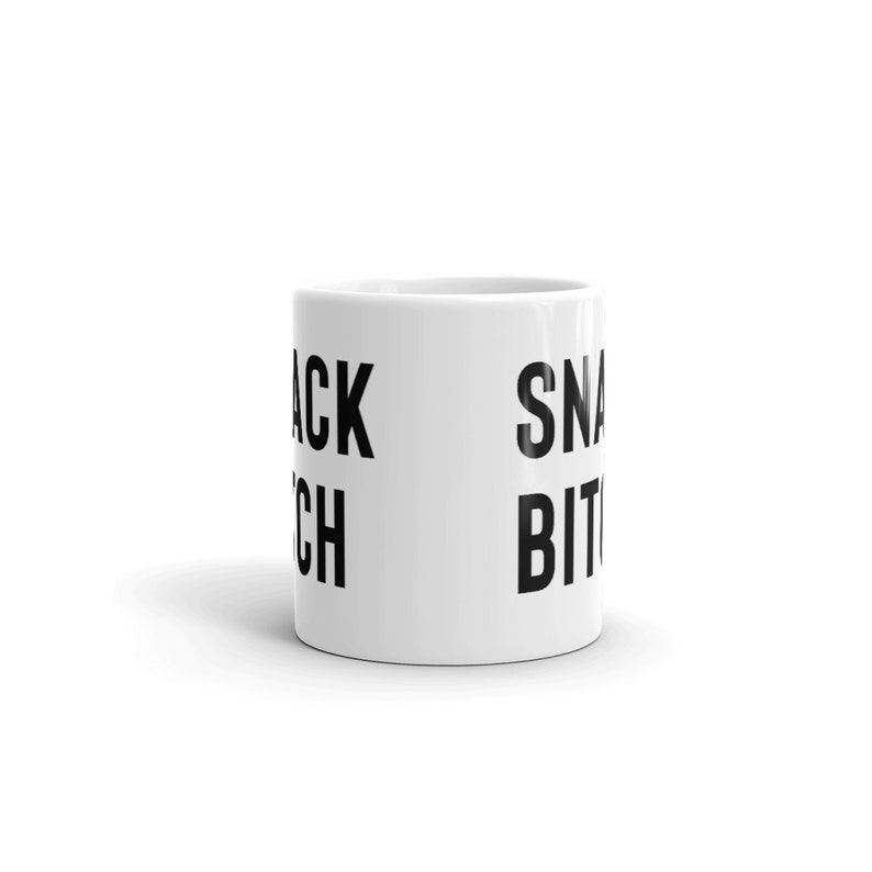 Snack Bitch mug, Funny Mom gift, Toddler mom gift, mugs for moms, quarantine gift image 2