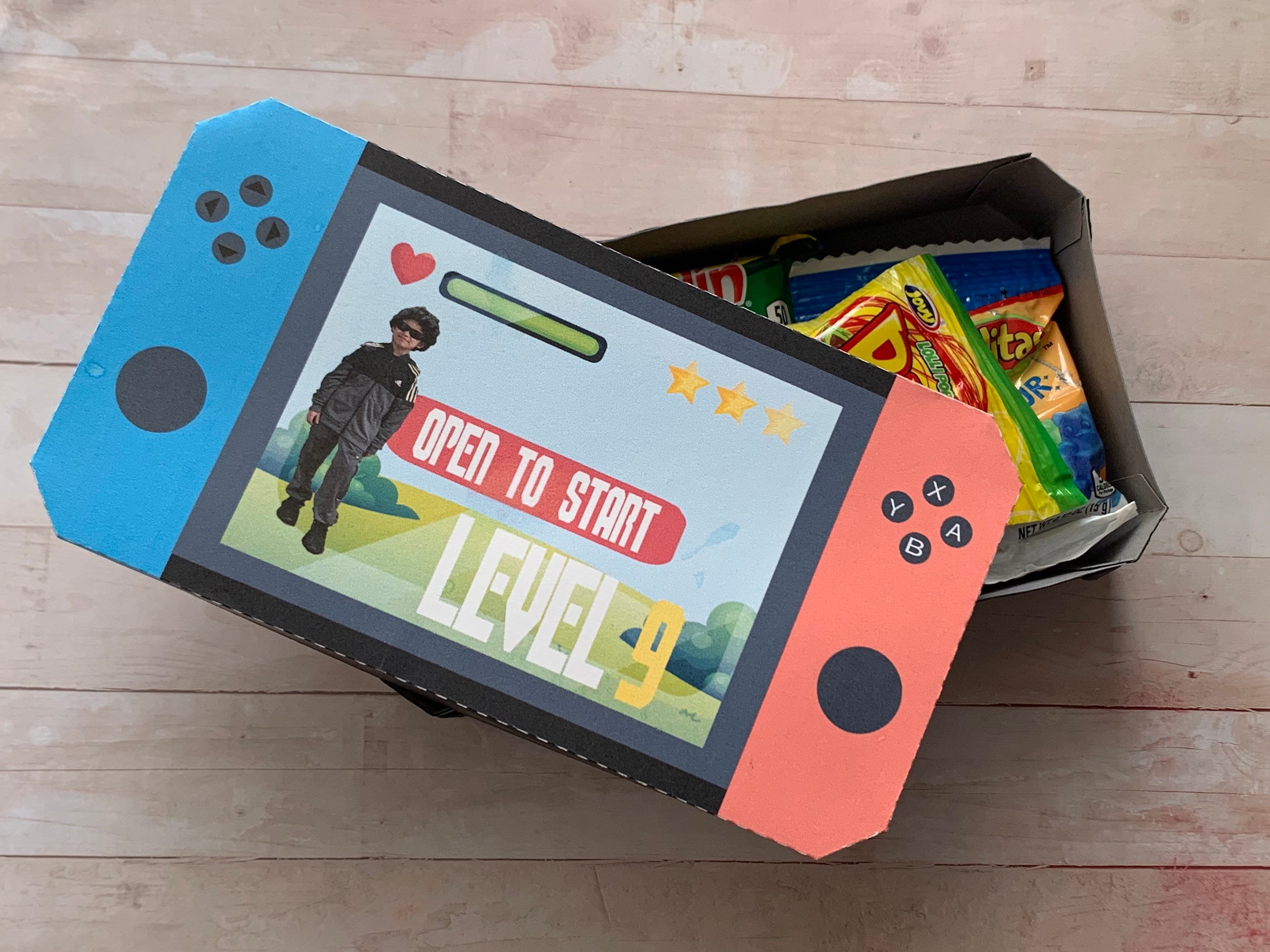 Nintendo Switch Party Favor Box Etsy