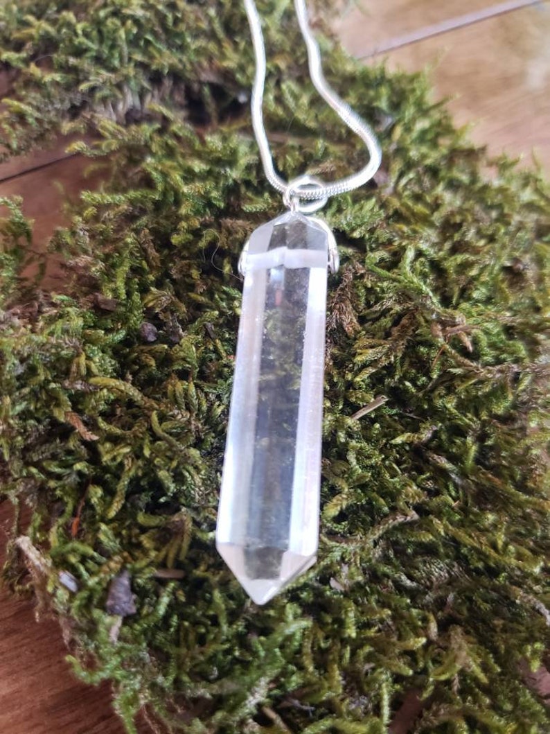 Double Terminated Quartz Necklace