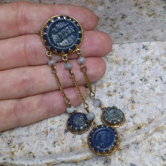 Antique Middle Eastern Brooch - image 7