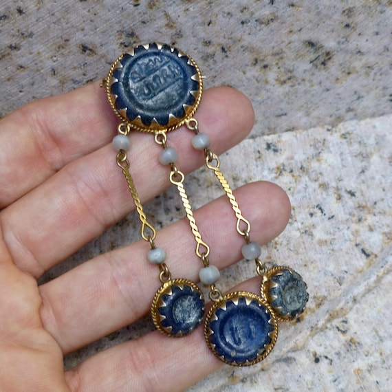 Antique Middle Eastern Brooch - image 1