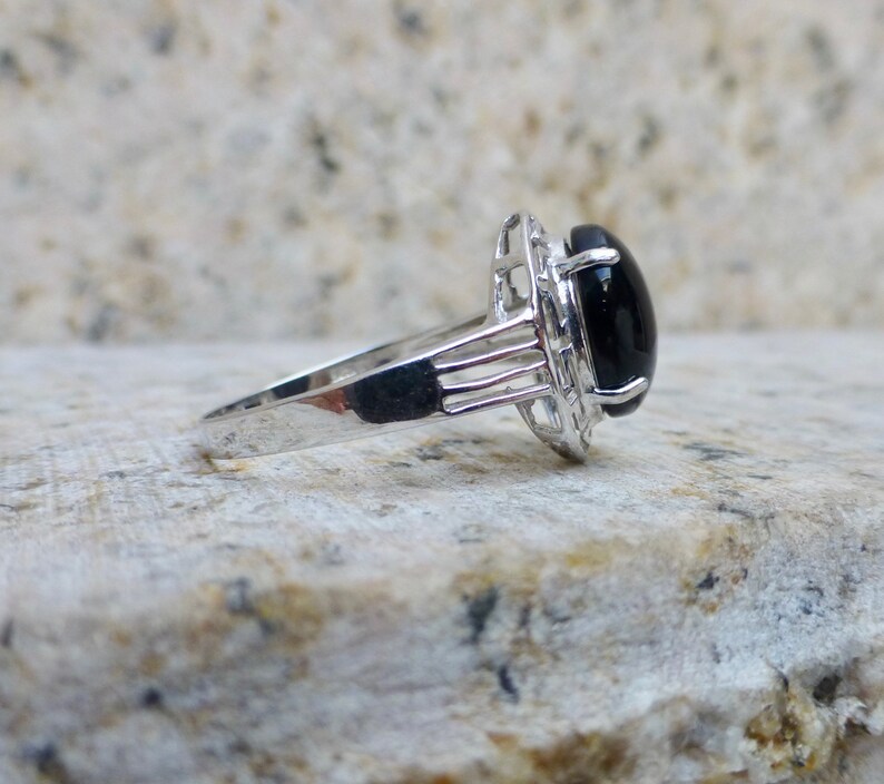 vintage onyx ring