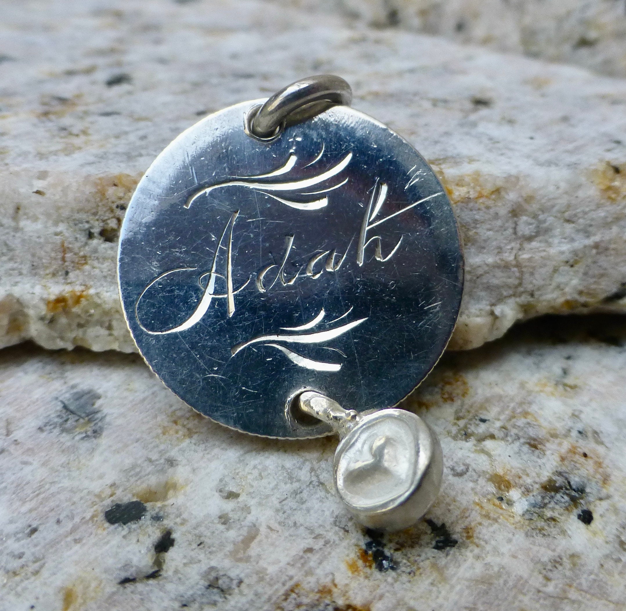 Victorian Adah Love Token Charm or Pendant - Etsy Canada