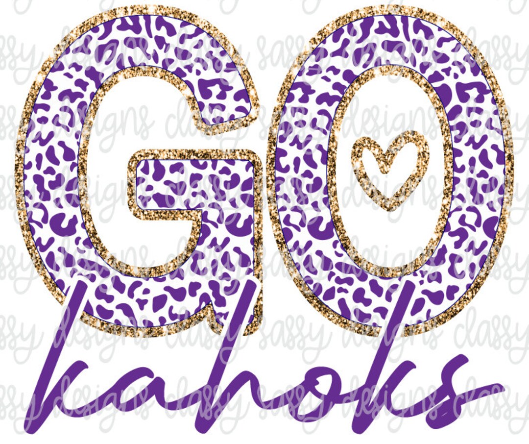 Go Kahoks Glitter School Mascot School Spirit Png Sports Etsy