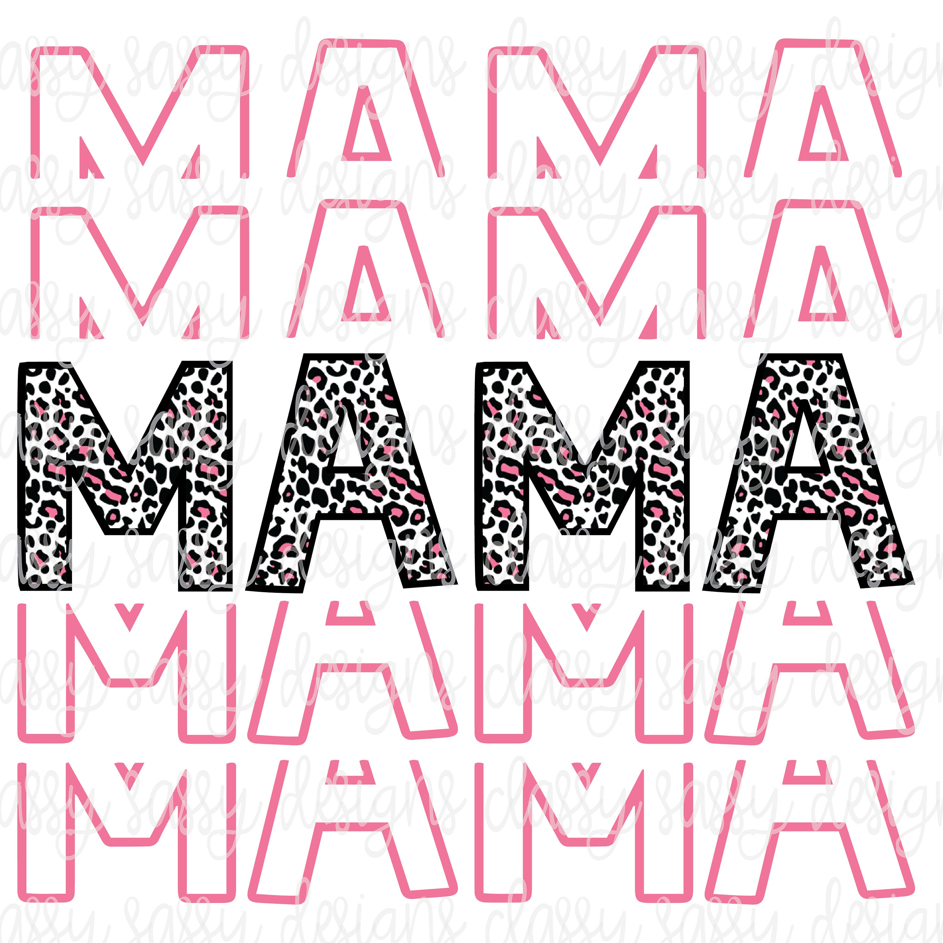 Mama Outline Svg