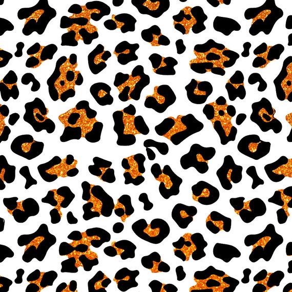 Orange Glitter Leopard Cheetah Digital Paper Background - Etsy Orange Glitter Leopard Cheetah Digital Paper Background - Etsy