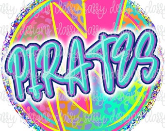 Mascotte della scuola dei pirati, spirito scolastico png, sport png, PNG DOWNLOAD IMMEDIATO sublimazione, Dtf, stampa e taglio