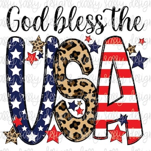 Gott segne die USA, 4. Juli Familie png, Flagge, Vaterländische Png, 4. Juli Familien-Shirt, Png INSTANT DOWNLOAD Silhouette Cricut Sublimation