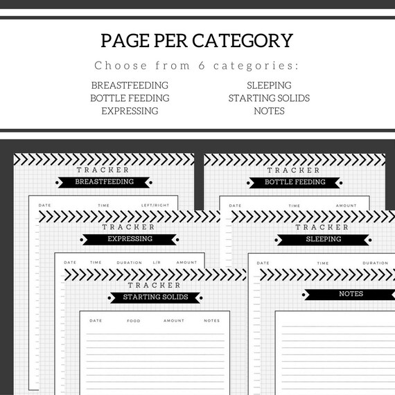 baby care log feeding tracker pumping log expressing log baby planner printable newborn schedule new mom schedule sleeping log baby care log
