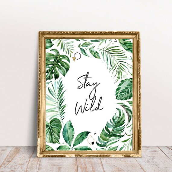 tropical nursery decor